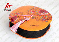 Cake Storage Retro Customized Paper Box With Tassels Chinese Style